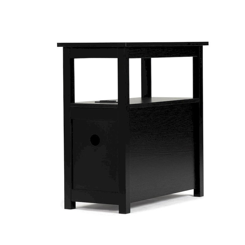 Table d'appoint avec fonction de charge, table de canapé étroite