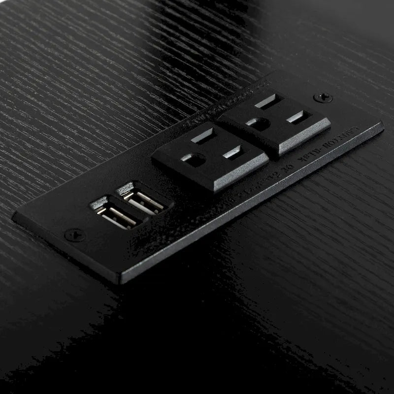 Table d'appoint avec fonction de charge, table de canapé étroite