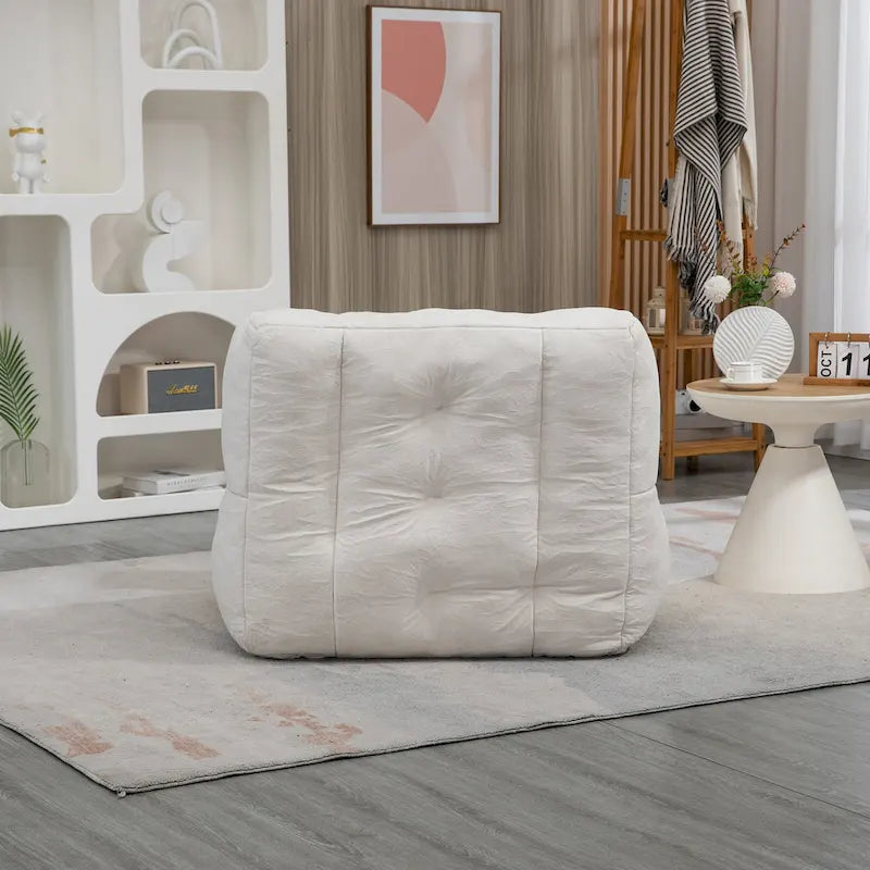 Fauteuil de détente moderne pour chambres à coucher et salles de lecture, conçu pour les adultes.