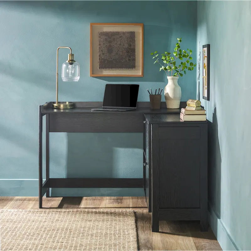 Bureau réversible moderne avec rangement