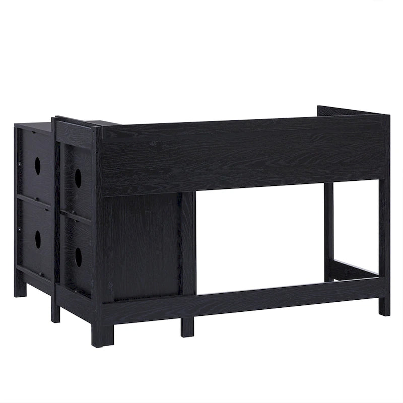 Bureau réversible moderne avec rangement