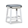 Tabouret de comptoir ou de bar en cuir reconstitué