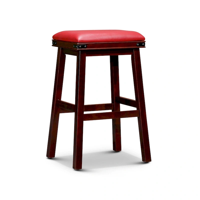 Tabouret de comptoir ou de bar en cuir reconstitué