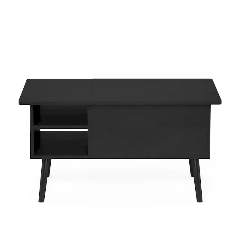 Table basse relevable avec pieds en bois