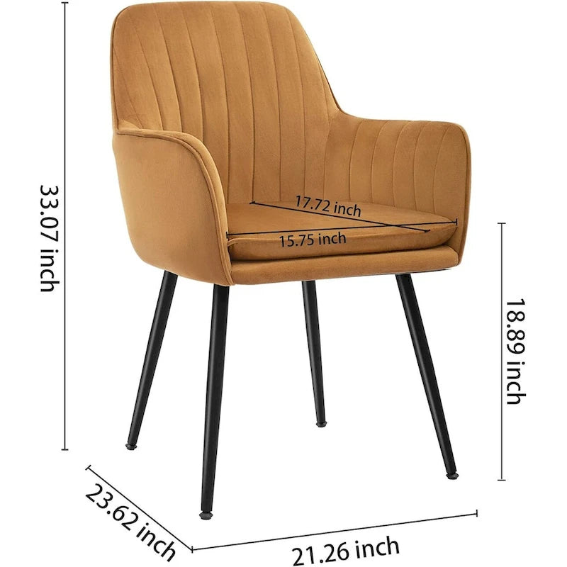 Fauteuil de style moderne pour salon ou salle à manger