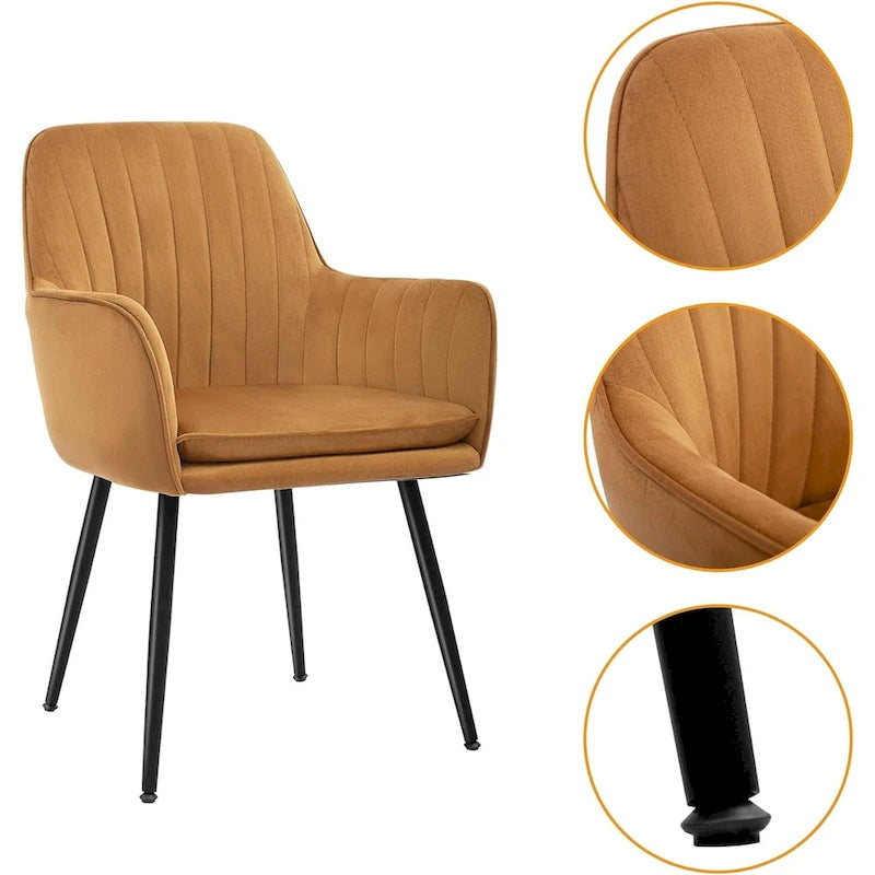 Fauteuil de style moderne pour salon ou salle à manger