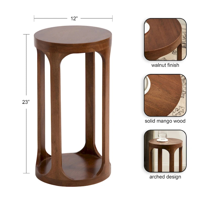 Table à boissons en bois