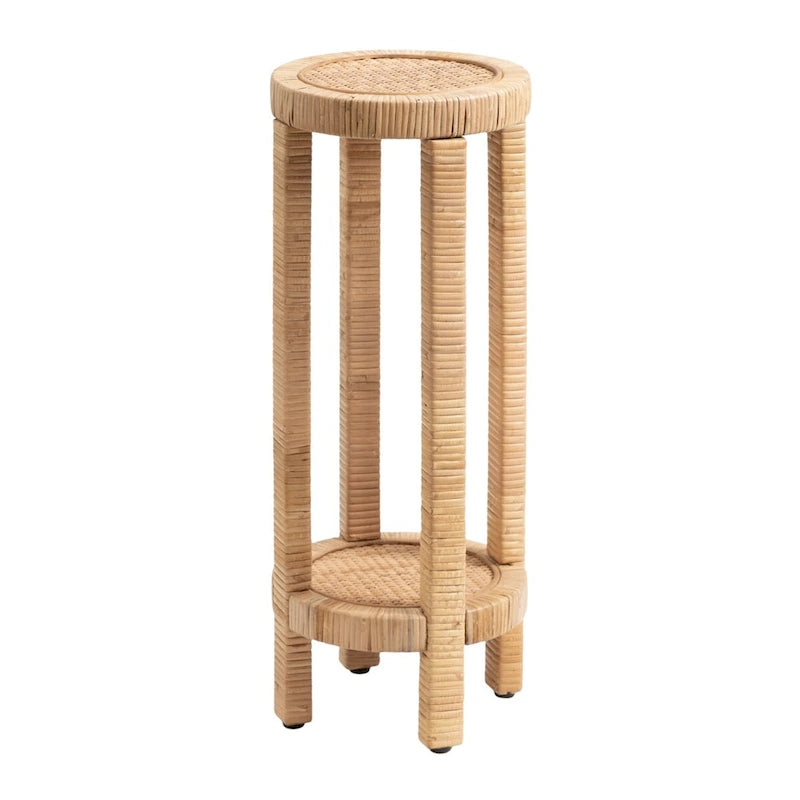 Petite table basse en rotin