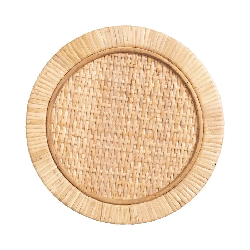 Petite table basse en rotin