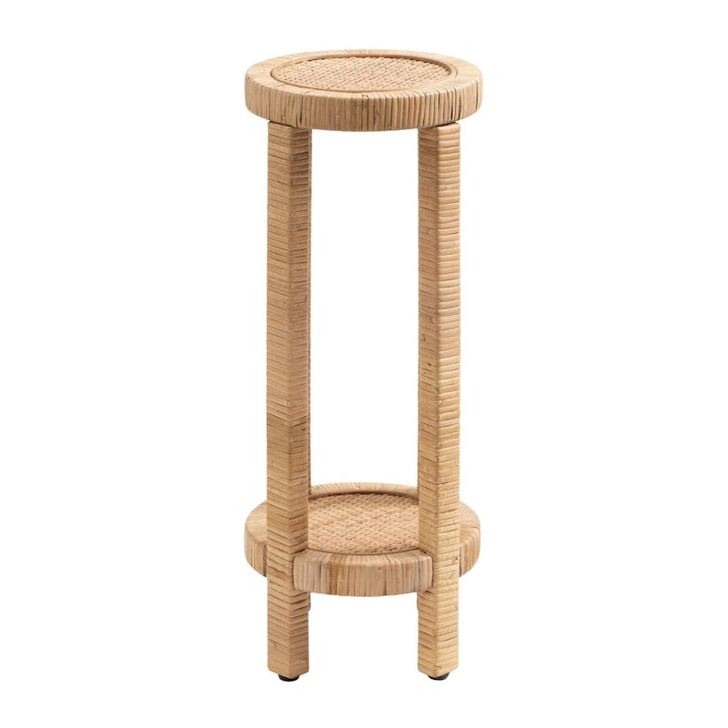 Petite table basse en rotin