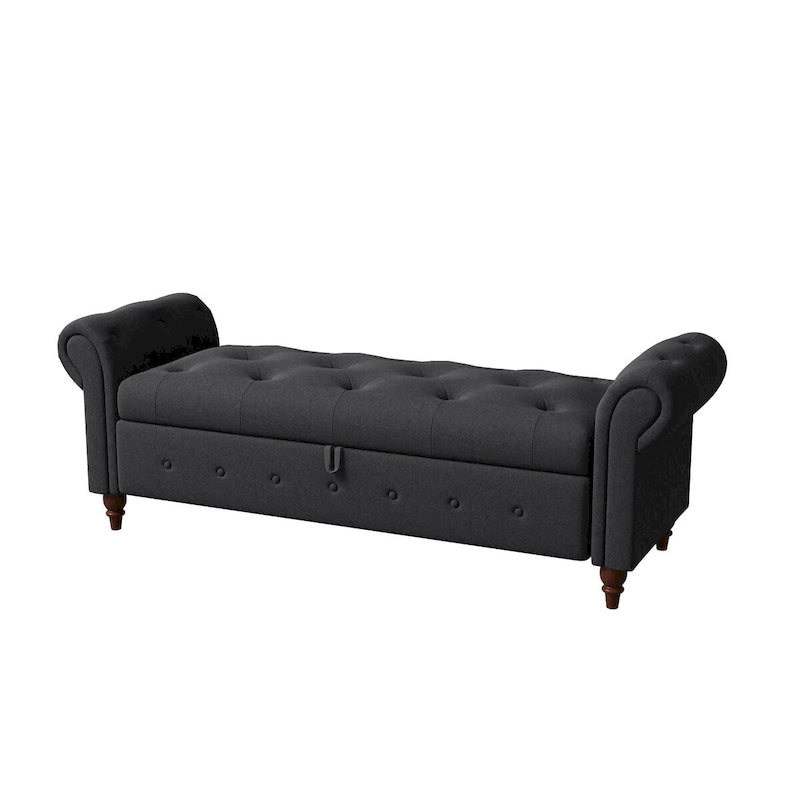 Banc ottoman avec rangement